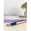 Helix Oxford Premium Fountain Pen (Rose Gold) with Plastic Free