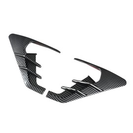 Aramox Glossy Black Side Camera Indicator Protector Cover Replacement Perfect Fit for and Model Y (Carbon Fiber Style)