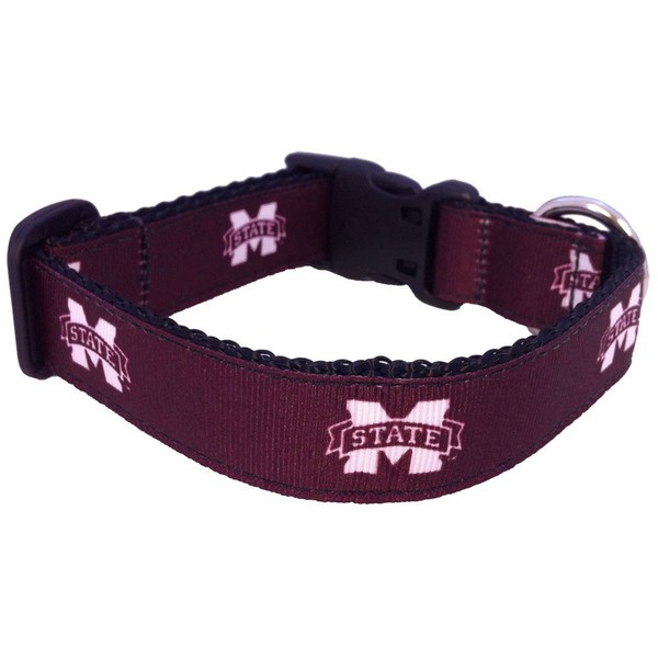 Mississippi State Bulldogs Dog Collar X-Small