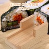 Angoily Japanese Style Wooden Sushi Rack - Flat Slot Taco