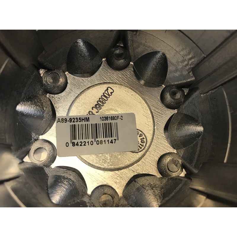 PACER Chrome Wheel Center Cap Set of 2 Pn: 89-9235,