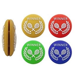 G-Lueck Set of 4 Winner Tennis Vibration Dampers (Mix)
