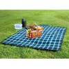 Kingfisher PN004 Picnic Camping Beach Rug - Green