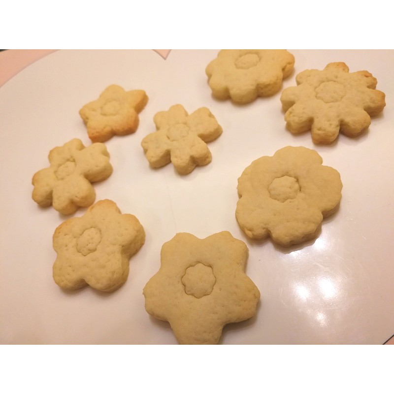JOKUMO Flower Blossom Cookie Cutters Set – 8 PC High