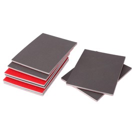 TUCKBOLD 8 Stück 5,51 x 4,33 Zoll P2000 Schleifschwamm Feine Schleifpads Waschbar für Metall Holz Trockenbauwände Felsen Autolack Kunststoff DIY 0,2 Zoll