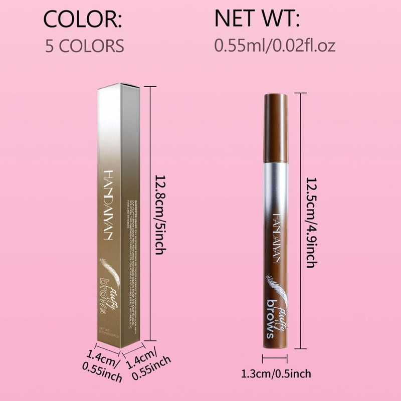 ONarisae Eyebrow Pen Eyebrow Pencil for Women with Precise Brush-Tip