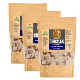 The Raw Treatery Freeze Dried Chicken Treats, 3 Pack