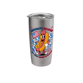Funny Democracy's Collapsin' But These Wieners Be Slappin' Stainless Steel Insulated Tumbler