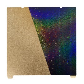 IdeaFormer-3D K1 K1C Build Plate 235x235mm, Rainbow Starry PEY+Textured PEI Spring Steel Sheet Flexible PEY PEI Plate for Creality K1/K1C/K1 SE/Ender 3 V3 SE/Ender 3 V3 KE/Ender 3 S1/Pro/Ender 5 S1