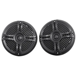 Rockville (4) Rockville RMSTS65B 6.5" 1600w Waterproof Marine Boat Speakers 2-Way Black