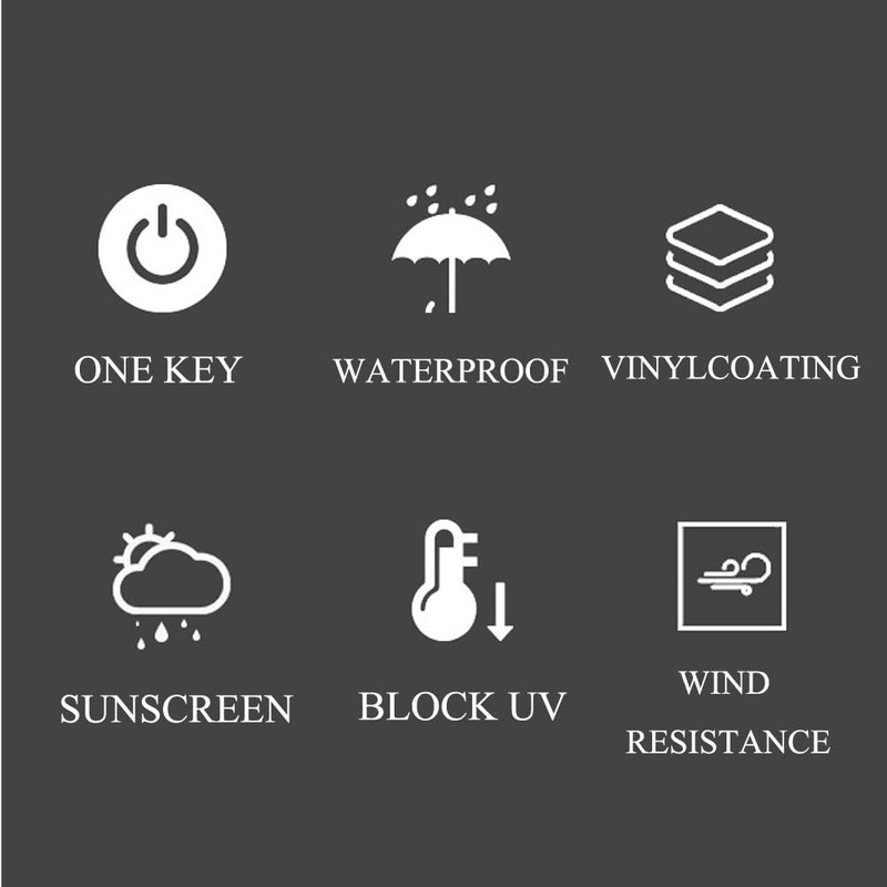 Finex Mickey Hands Pattern - Black - Travel Compact Auto