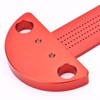 Woodworking T Ruler Aluminum Alloy 0 to 164mm Range 1mm