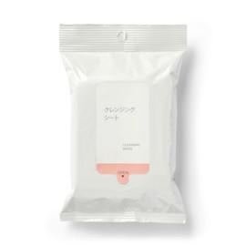 MUJI 84473357 Cleansing Sheet, 12 Sheets/Approx. 8.9 x 7.9 inches (225 x 200 mm)