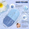 2pcs Ice Roller for Face and Eye, Silicone Ice Facial