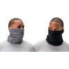 DEVOPS Men's 2 Pack Thermal Fleece Neck Warmer Winter Protection