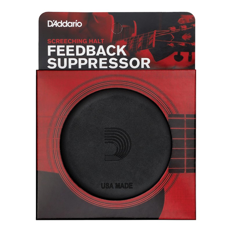 D'Addario Screeching Halt Acoustic Guitar Soundhole Cover - Acoustic Guitar