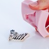 Zebra Head Silicone Mold Chocolate, Fondant, Candy, Mints, Resin, Clay.