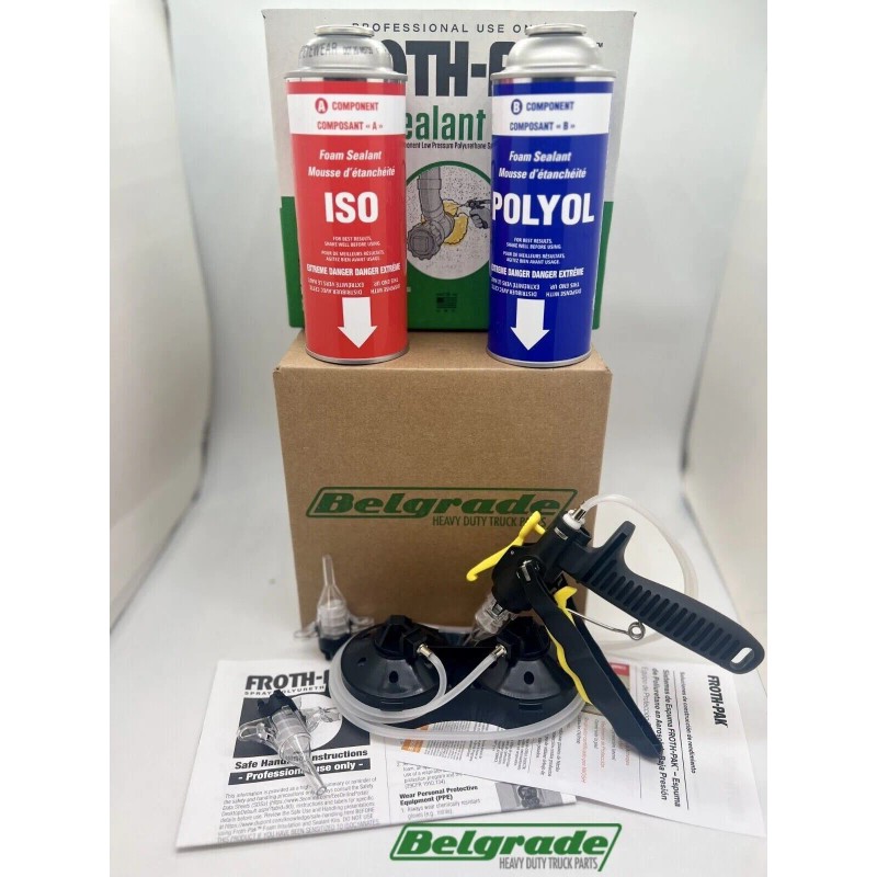 Froth-Pak 12 Spray Foam Sealant Kit
