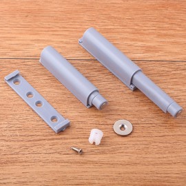 Greluma 6 Pcs Push to Open Door Latch Magnetic Push Latch for Hidden Doors Cabinets RV Drawers Kitchen Cabinets