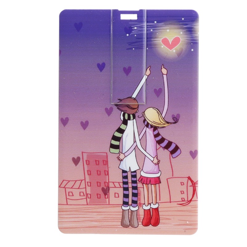 Card U Disk Portable Cartoon USB2.0 Flash Drive Computer Data