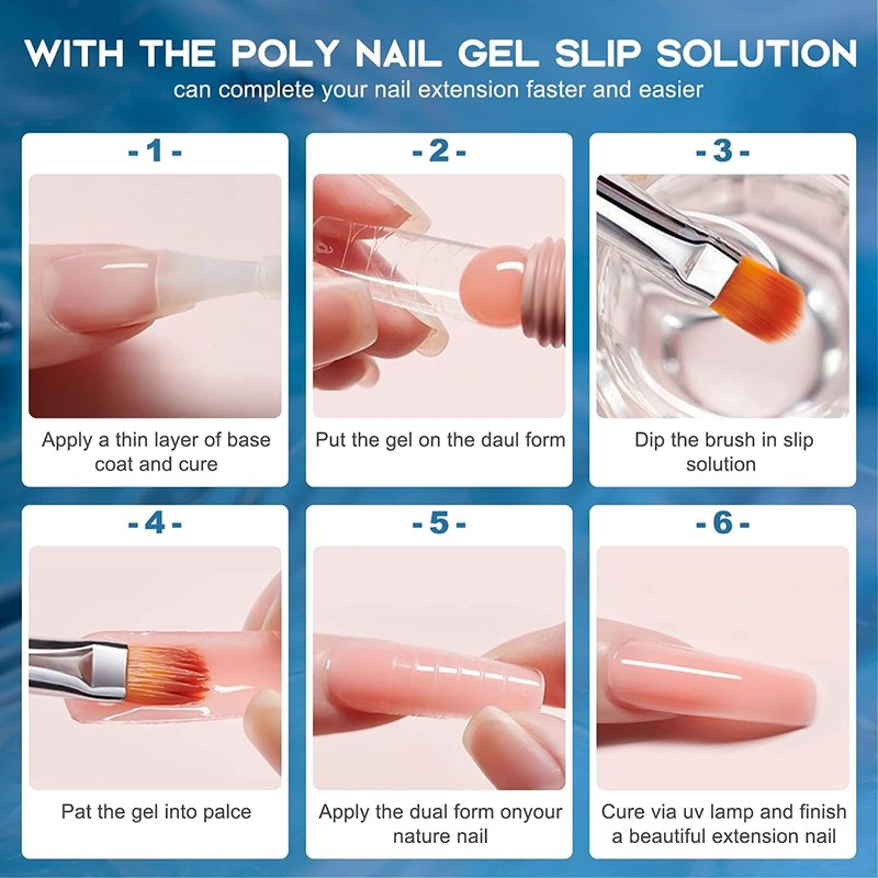 Finger Secret Slip Solution for Poly Nail Gel and Nail