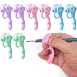 Aililong 8er Pack Selbstklebender Verband für Stifthalter Kinder Hilfe | Schreibhilfe für Stift Kinder | Stift Halten Lernen Kinder | Schreibhilfe Stifthaltung | Linkshänder Bleistift. ﻿