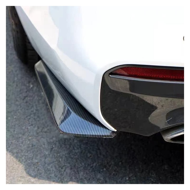 Xotic Tech JDM Universal Rear Bumper Canard Diffuser Splitter Valence