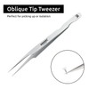 Professional Tweezers for Eyelash Extension Hand Crafted Japanese Stainless Steel
