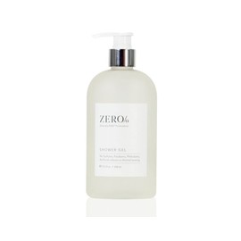 Gilchrist & Soames Zero% Unisex Shower Gel and Body Wash - 15.5oz - Light and fresh, Gently Cleansing, Zero Parabens, Sulfates, and Phthalates