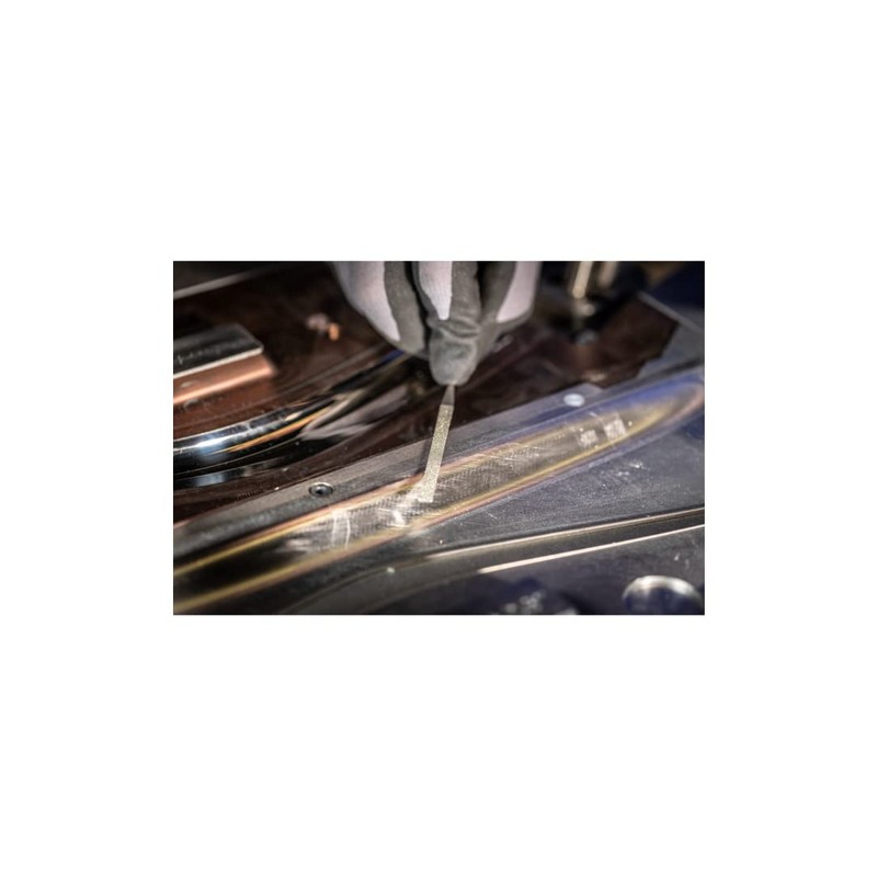 Pferd DF4112140D126 Diamond Needle File Hand 140mm, Silver, 140 mm