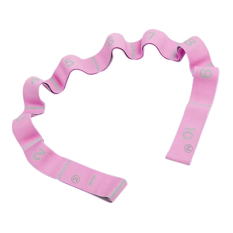 Stretch Band for Exercise,Leg Stretcher with 10 Loops - Strength