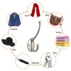 Bosdontek 10 Pcs Modern Coat Hooks Wall Hooks Clothes Hat
