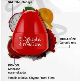 Jafra Double Nature Devil 50 Ml Rojo Mujer