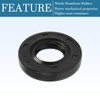 QUARKZMAN 1 Piece TC Shaft Sealing Ring Rubber Double Lip