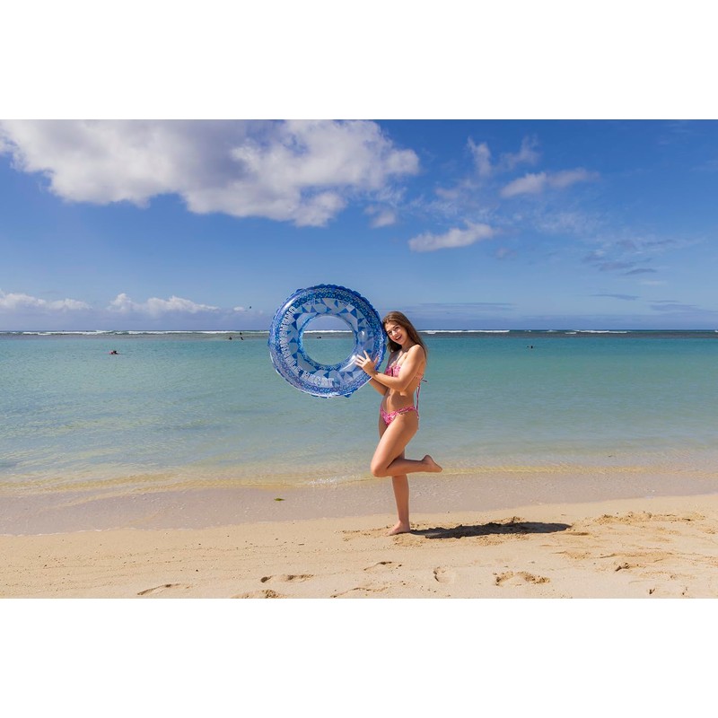 Igarashi RLC-191V 35.4 inches (90 cm) Floating Ring, Geometric Ukiwa