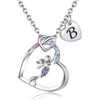 BAOWING Mermaid Necklaces for Little Girls Mermaid Gifts for Kids