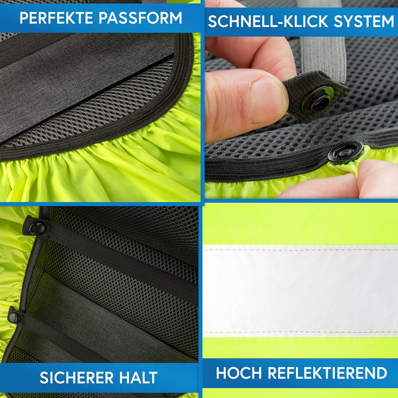 Nextcover® AquaShield Universal Rain Cover for Backpack & School Bag