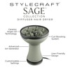 Stylecraft Sage Collection Diffuser Hair Dryer for Curly Hair, Ion
