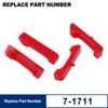Rubber Radiator Insulator Pads, Radiator Support Bushings Fits for 73-87