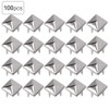 Pack of 100 Pyramid Rivets Pyramid Punk Rivets Square Rivets