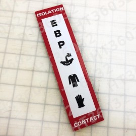 Holzer Tronics Enhanced Barrier Precautions EBP Isolation Contact Hospital Door Magnet Qty - 10