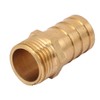 sourcingmap 1/2 BSP Male Thread 19mm Barb Hose Tubing Fitting