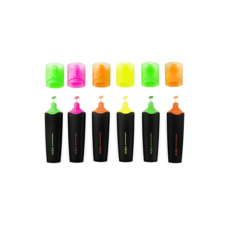 uni-ball - USP-200 Promark View Highlighter Pen - 5mm Chisel