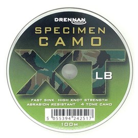 Drennan Specimen Camo XT 100m Spools : 6lb