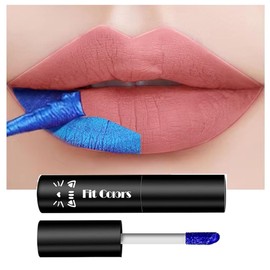 Peel Off Lip Stain Tint, Matte Lip Gloss, Tattoo Colour, Long Lasting Waterproof Liquid Lipstick, Non-Stick Cup Tear-Off Makeup (#6)