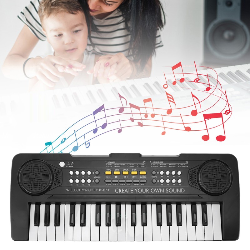 Electronic Piano Keyboard Portable Multifunctional Children 37 Keys Kid Keyboard