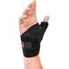 Mueller Reversible Thumb Stabilizing Brace, One Size Fits Most, Black