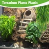 Hamiledyi Reptile Plants 4 PCS Hanging Plants Vines Artificial Leaves