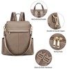 Kattee Women's Anti-Theft Backpack Purse Genuine Leather Shoulder Bag Fashion