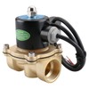 Baomain 1 inch DC 24V Brass Electric Solenoid Valve Water